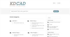 Desktop Screenshot of kdcad.com